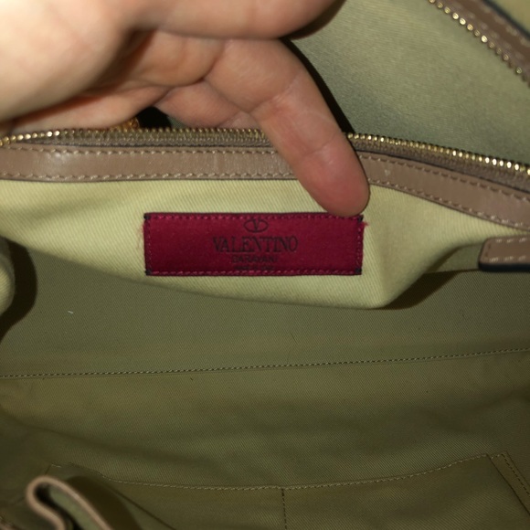 Valentino Allover Rockstud Dome Satchel - Picture 5 of 8